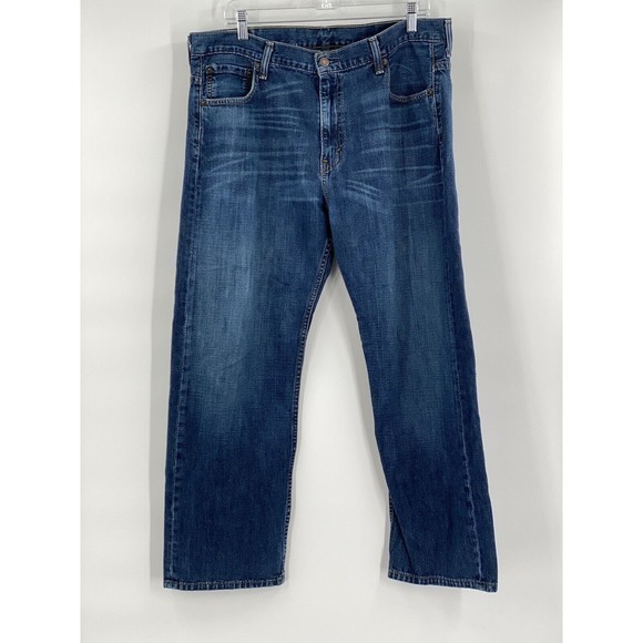 Levis 569 Men's Jeans 36 X 30 Loose Straight Blue‎ - Picture 2 of 8